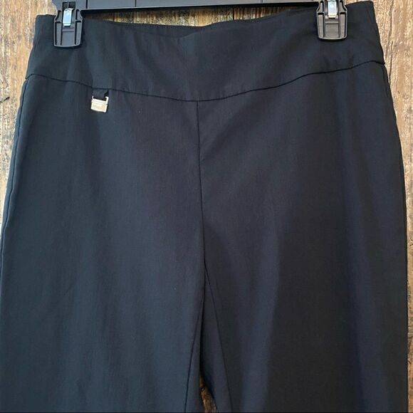 Alfani 2S Black Stretch Pull-On Workwear Everyday Long Pants - Picture 4 of 7